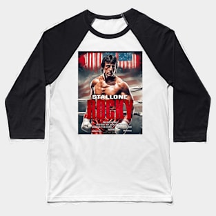 Rocky Balboa Art t-shirt Baseball T-Shirt